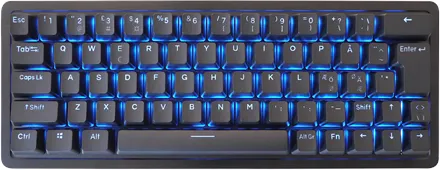 Mountain Everest 60 - 60% - Linear 45 Speed - Gaming Keyboard - Nordic - Black