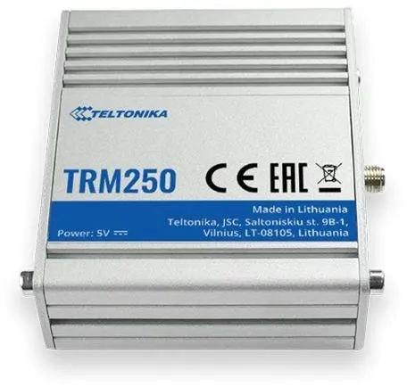 Teltonika TRM250 Industrial mobile modem LTE Cat-M1/NB-IoT/EGPRS